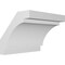 Ekena Millwork 5 1/2-in. W x 38-in. D x 38-in. H Merced Architectural Grade PVC Knee Brace BRCP055X38X38MRC - alternate 1